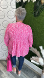 Leopard print over top