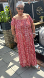 Aztec maxi dress