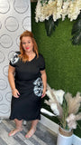 Luxe silk top and skirt co-ord