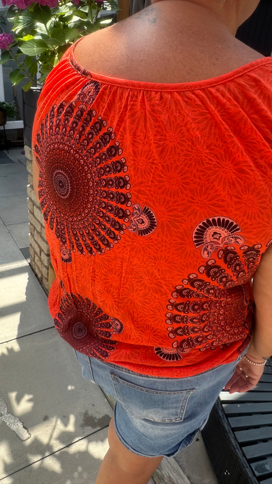 Magic vest top MANDALA PRINT