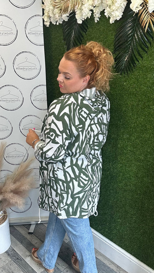 Summer throw on jacket