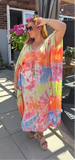 Cotton maxi kaftan Dress