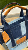 Inspired Tote bag (denim patch design)