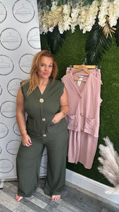 Two piece set (waistcoat style)