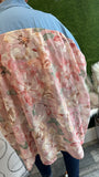 Floral oversized shirt