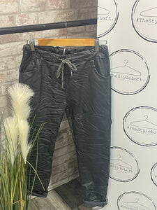 WILLOW Wet Look Magic Trousers